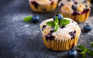 Muffin de Mirtilos
